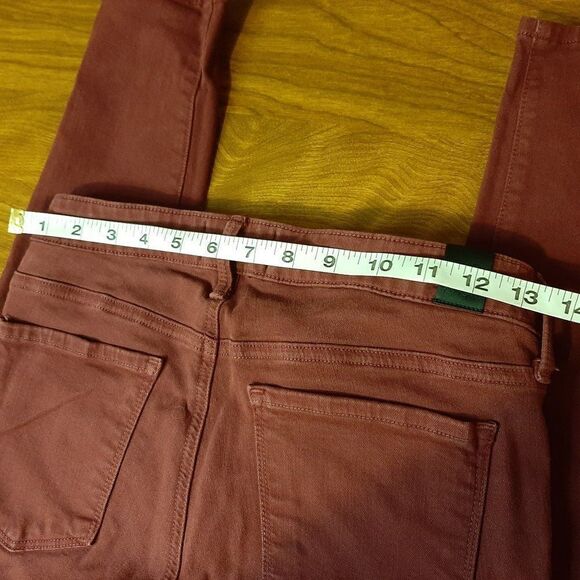 VINCE Riley Jegging in Burgundy size 26 - Picture 7 of 7